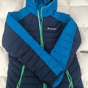 Columbia blue jacket size L